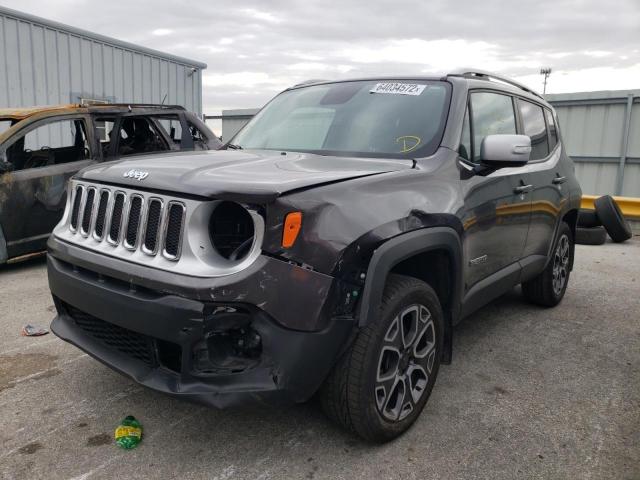 Photo 2 from auction – 2017 JEEP RENEGADE L with VIN ZACCJBDB3HPF13282