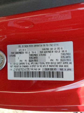 Photo 10 from auction – 2019 FIAT 124 SPIDER with VIN JC1NFAEK7K0141376