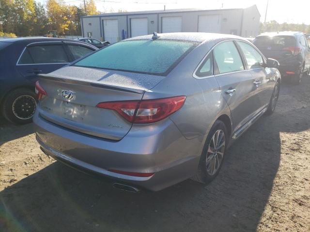 Photo 4 from auction – 2016 HYUNDAI SONATA SPO with VIN 5NPE34AF2GH303964