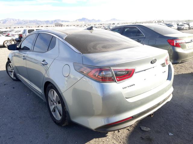 Photo 3 from auction – 2015 KIA OPTIMA HYB with VIN KNAGN4AD5F5090831