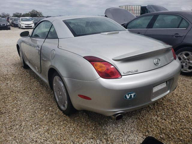Photo 3 from auction – 2002 LEXUS SC 430 with VIN JTHFN48Y020023163