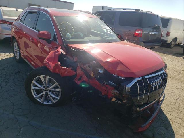 Photo 1 from auction – 2022 AUDI Q3 PREMIUM with VIN WA1DECF34N1144863