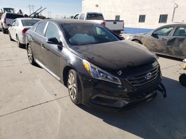 HYUNDAI SONATA SPO 2017 with VIN 5NPE34AF3HH590765 - Photo from auction