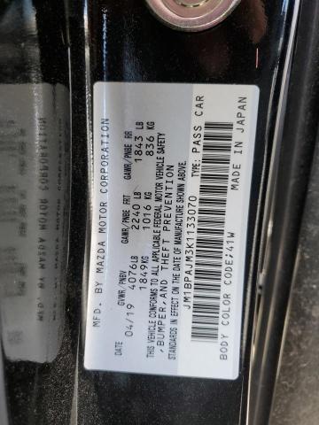 Photo 10 from auction – 2019 MAZDA 3 with VIN JM1BPAJM3K1133070