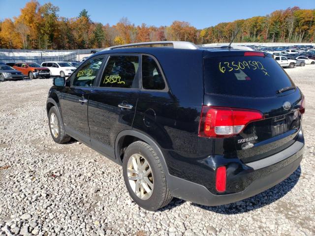 Photo 3 from auction – 2014 KIA SORENTO LX with VIN 5XYKTCA60EG439432