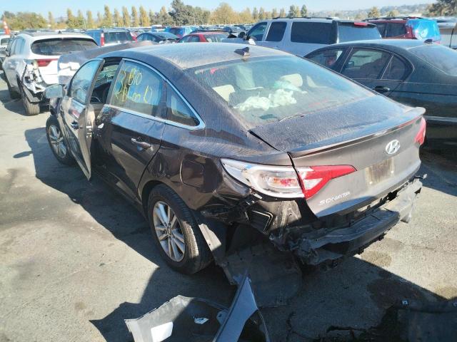 Photo 3 from auction – 2016 HYUNDAI SONATA SE with VIN 5NPE24AF9GH393309