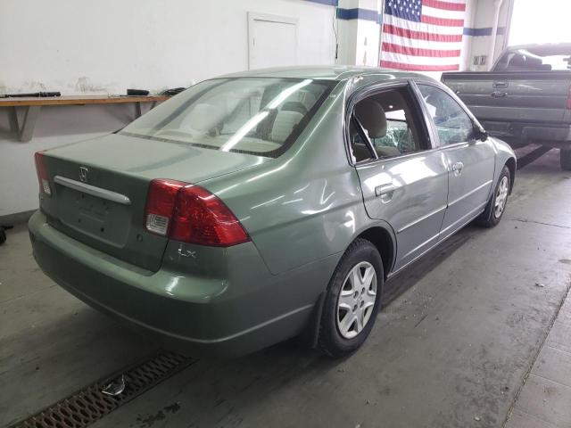 Photo 4 from auction – 2003 HONDA CIVIC LX with VIN 1HGES165X3L010256