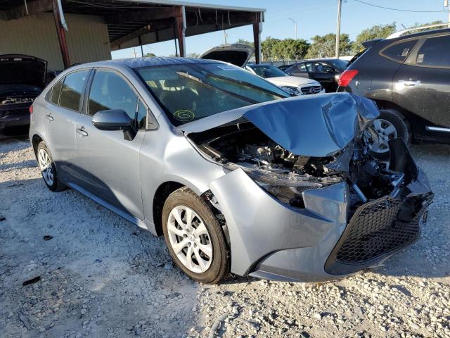 TOYOTA COROLLA LE 2022 with VIN JTDEPMAE8NJ225920 - Photo from auction