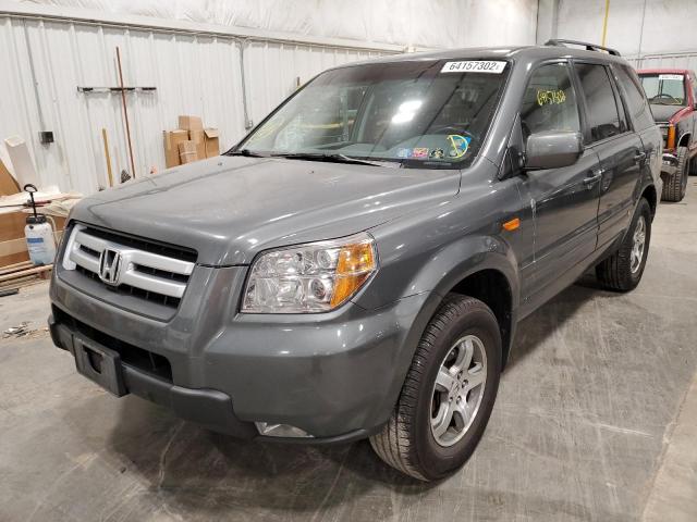 Foto 2 de la subasta – 2008 HONDA PILOT EXL con VIN 5FNYF18548B034477