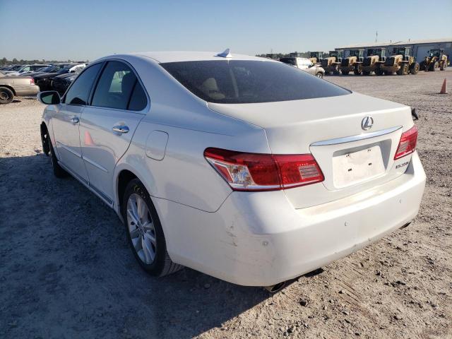 Photo 3 from auction – 2011 LEXUS ES 350 with VIN JTHBK1EG0B2427425