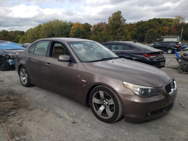 BMW 525 I 2007 with VIN WBANE53547CY08059 - Photo from auction