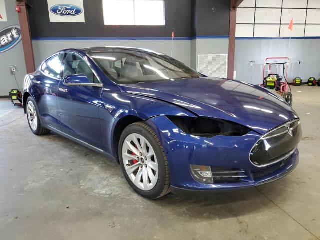 TESLA MODEL S P8 2015 with VIN 5YJSA1H40FF087248 - Photo from auction