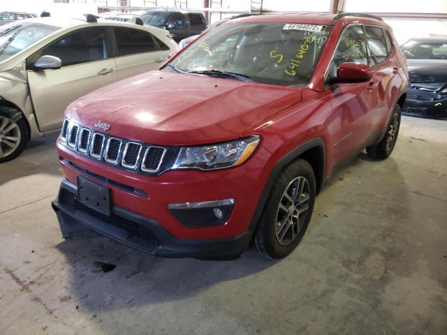 Photo 2 from auction – 2017 JEEP COMPASS LA with VIN 3C4NJDBB5HT631740