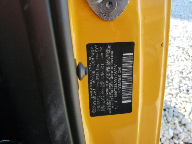 Photo 10 from auction – 2013 HYUNDAI VELOSTER with VIN KMHTC6AD9DU089151
