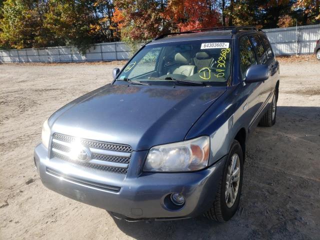Photo 2 from auction – 2006 TOYOTA HIGHLANDER with VIN JTEEW21A760007507