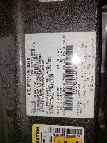 Photo 10 from auction – 2014 FORD FUSION SE with VIN 1FA6P0H73E5376909
