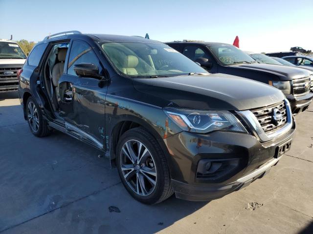 NISSAN PATHFINDER 2017 with VIN 5N1DR2MNXHC600989 - Photo from auction