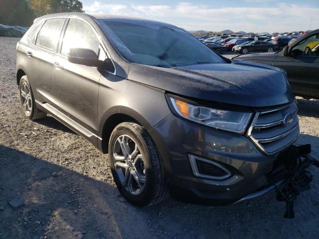 FORD EDGE TITAN 2017 with VIN 2FMPK3K86HBC58526 - Photo from auction
