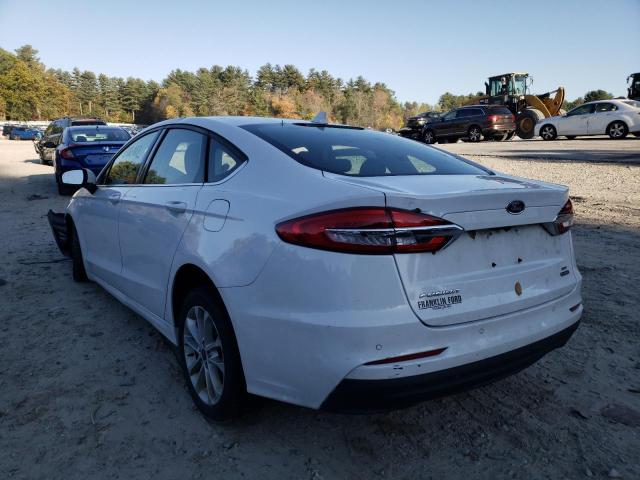 Photo 3 from auction – 2020 FORD FUSION SE with VIN 3FA6P0LU7LR222467