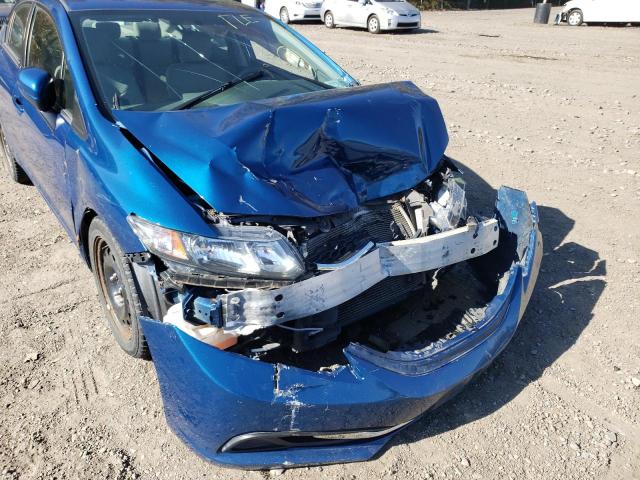 Photo 9 from auction – 2015 HONDA CIVIC LX with VIN 19XFB2F5XFE276866