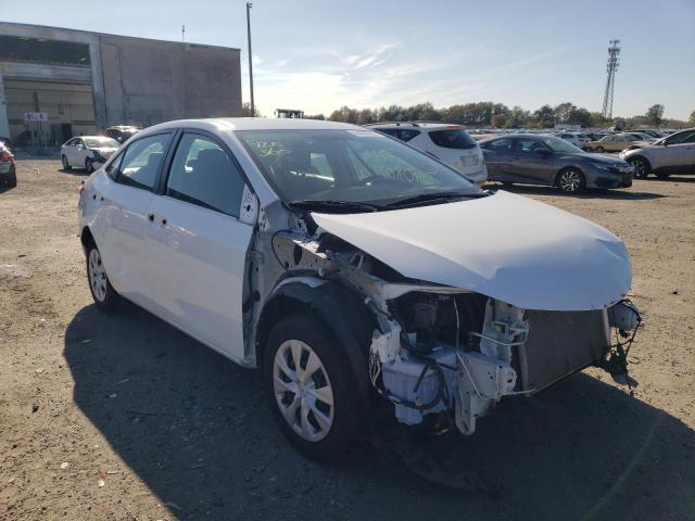 TOYOTA COROLLA L 2015 with VIN 2T1BURHE0FC422883 - Photo from auction