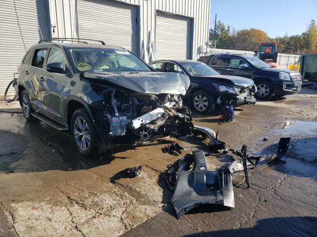 TOYOTA HIGHLANDER 2014 with VIN 5TDKKRFH6ES015238 - Photo from auction