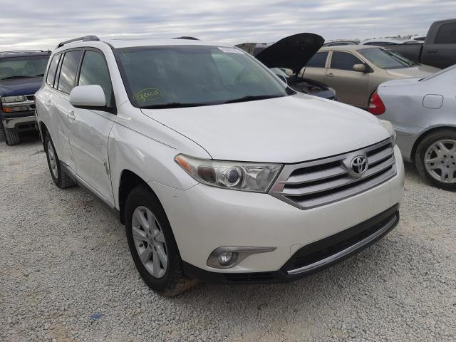 TOYOTA HIGHLANDER 2013 with VIN 5TDZK3EH6DS104125 - Photo from auction