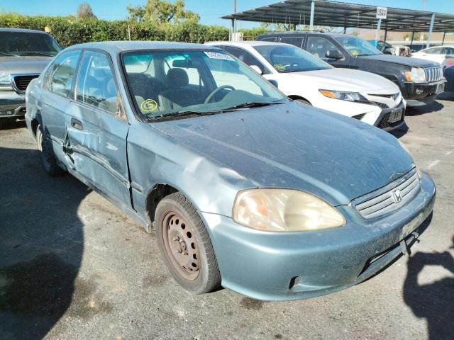 Photo 1 from auction – 2000 HONDA CIVIC LX with VIN 1HGEJ6571YL049022