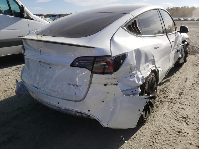 Photo 4 from auction – 2022 TESLA MODEL Y with VIN 7SAYGDEF6NF378242