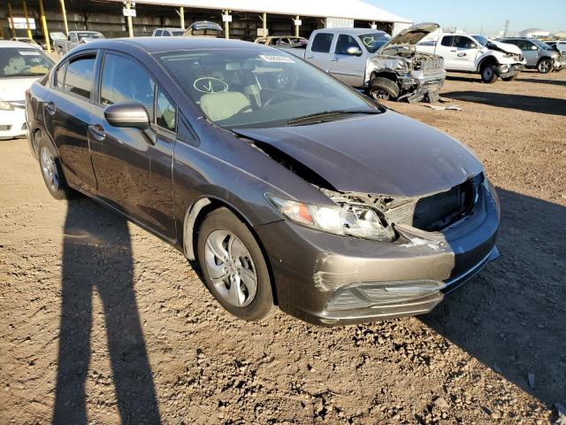 Photo 1 from auction – 2014 HONDA CIVIC LX with VIN 19XFB2F56EE068742