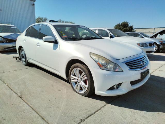 INFINITI G37 BASE 2013 with VIN JN1CV6AP1DM305649 - Photo from auction