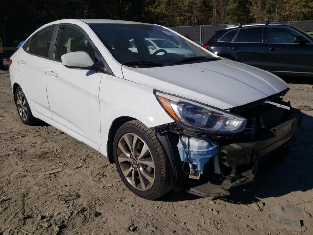 HYUNDAI ACCENT SE 2017 with VIN KMHCT4AE4HU254848 - Photo from auction
