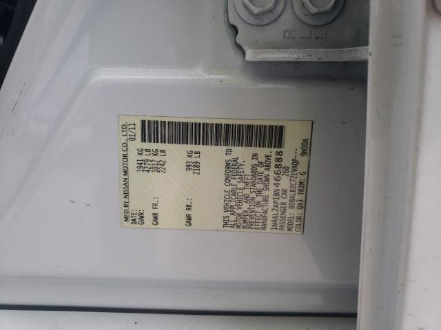 Photo 10 from auction – 2011 NISSAN ALTIMA BAS with VIN 1N4AL2AP1BN466888
