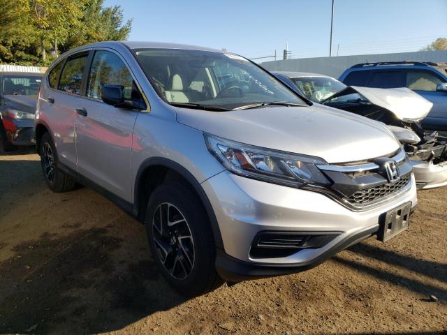 HONDA CR-V SE 2016 with VIN 2HKRM4H49GH726236 - Photo from auction