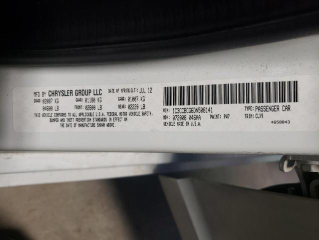 Photo 10 from auction – 2013 CHRYSLER 200 LIMITE with VIN 1C3CCBCG6DN508141