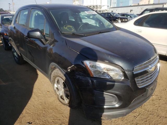 CHEVROLET TRAX LS 2015 with VIN 3GNCJKSB0FL224599 - Photo from auction