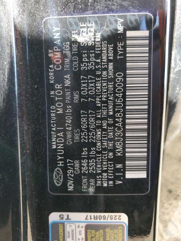 Photo 10 from auction – 2018 HYUNDAI TUCSON SEL with VIN KM8J3CA48JU640090