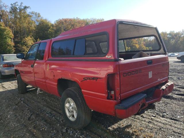 Photo 3 from auction – 1998 DODGE RAM 1500 with VIN 1B7HF13Y5WJ255030
