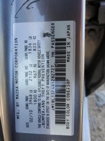 Photo 10 from auction – 2010 MAZDA 3 I with VIN JM1BL1SF4A1282727