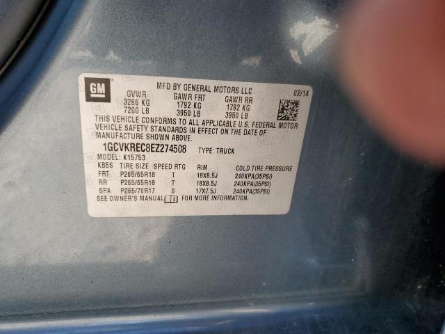 Photo 10 from auction – 2014 CHEVROLET SILVERADO with VIN 1GCVKREC8EZ274508