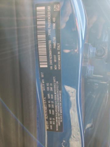 Photo 10 from auction – 2017 ALFA ROMEO GIULIA with VIN ZARFAEBN9H7559780