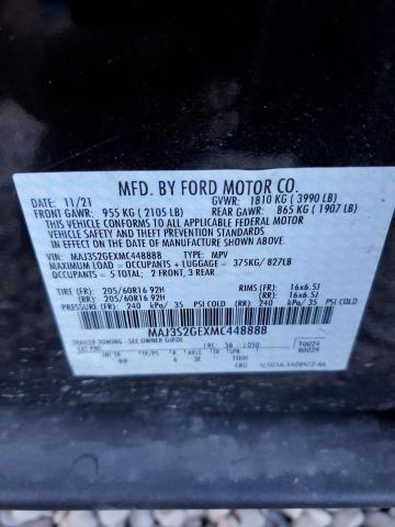 Photo 10 from auction – 2021 FORD ECOSPORT S with VIN MAJ3S2GEXMC448888