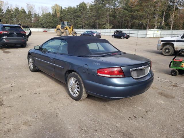 Photo 3 from auction – 2002 CHRYSLER SEBRING LI with VIN 1C3EL65R02N101766