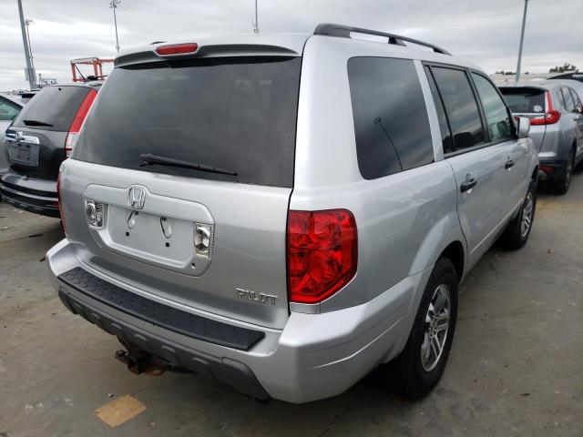 Photo 4 from auction – 2005 HONDA PILOT EXL with VIN 5FNYF185X5B052140