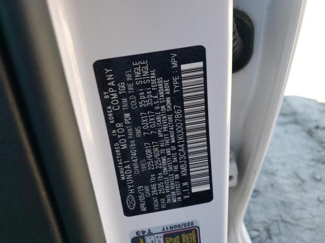 Photo 10 from auction – 2019 HYUNDAI TUCSON LIM with VIN KM8J3CA41KU007867