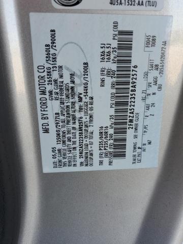 Photo 10 from auction – 2005 FORD FREESTAR S with VIN 2FMZA52235BA92576
