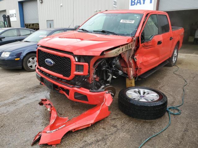 Photo 2 from auction – 2018 FORD F150 SUPER with VIN 1FTEW1EP3JFD10447