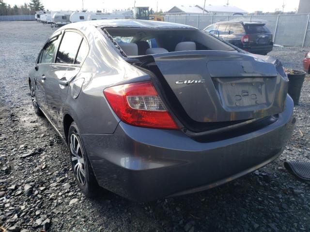 Photo 3 from auction – 2012 HONDA CIVIC LX with VIN 2HGFB2E42CH051514