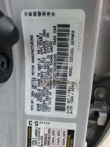 Photo 10 from auction – 2008 TOYOTA COROLLA CE with VIN 1NXBR32E78Z980285