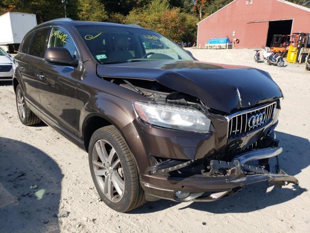 AUDI Q7 PREMIUM 2014 with VIN WA1LGAFE9ED013356 - Photo from auction